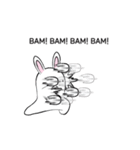 Dancing Bunny(love story)（個別スタンプ：1）