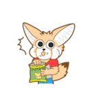 Milktea the Fennec Fox（個別スタンプ：2）