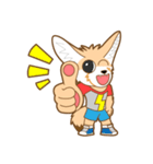 Milktea the Fennec Fox（個別スタンプ：4）