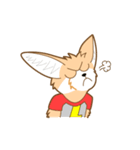 Milktea the Fennec Fox（個別スタンプ：7）