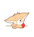 Milktea the Fennec Fox（個別スタンプ：12）