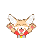 Milktea the Fennec Fox（個別スタンプ：13）