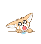 Milktea the Fennec Fox（個別スタンプ：17）