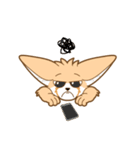 Milktea the Fennec Fox（個別スタンプ：36）