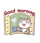 毎日おはよう猫（個別スタンプ：25）