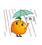 Oranger the juicy fruit（個別スタンプ：31）