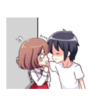 Miss Sachiko and Boyfriend's love story（個別スタンプ：10）