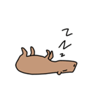 halfcooked capybara vol. 1（個別スタンプ：3）