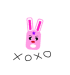 Pinky Cool Rabbit（個別スタンプ：3）