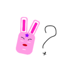 Pinky Cool Rabbit（個別スタンプ：8）