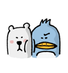 Tim and Edward Polar bear and penguin（個別スタンプ：18）