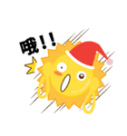 Mr. Sun on his holiday (Chinese Version)（個別スタンプ：3）