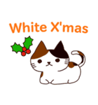 猫 : クリスマス＆ニューイヤー（個別スタンプ：3）