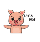 A Lazy Piggy : Daily Phrases（個別スタンプ：2）