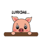 A Lazy Piggy : Daily Phrases（個別スタンプ：29）