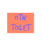 OTW Stickers（個別スタンプ：13）