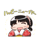 little girl Sticker2（個別スタンプ：2）