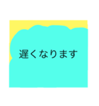 思う犬。（個別スタンプ：15）