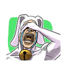 Bunnyman: Hilarious Rabbit（個別スタンプ：5）