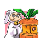 Bunnyman: Hilarious Rabbit（個別スタンプ：6）