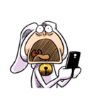 Bunnyman: Hilarious Rabbit（個別スタンプ：16）