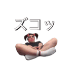 おさげのアナン君（個別スタンプ：13）