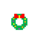 ドット絵クリスマス（個別スタンプ：3）