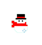 ドット絵クリスマス（個別スタンプ：5）