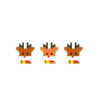 ドット絵クリスマス（個別スタンプ：7）