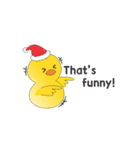 Ducky Christmas（個別スタンプ：3）
