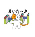 猫の日常と遊び。（個別スタンプ：25）