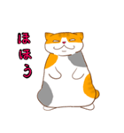 のんびり猫さきさん（個別スタンプ：2）