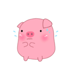 Cute Fat Pig Sticker(eng)（個別スタンプ：3）