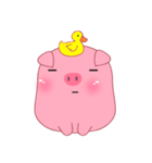 Cute Fat Pig Sticker(eng)（個別スタンプ：8）