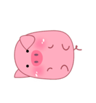 Cute Fat Pig Sticker(eng)（個別スタンプ：17）