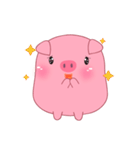 Cute Fat Pig Sticker(eng)（個別スタンプ：21）