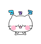White kitten MOFUMOFU - Taiwan ver（個別スタンプ：32）