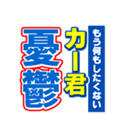 カー君のスポーツ新聞（個別スタンプ：30）