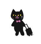 ぱっかーん 黒猫（個別スタンプ：18）