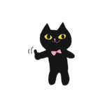 ぱっかーん 黒猫（個別スタンプ：30）