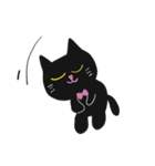 ぱっかーん 黒猫（個別スタンプ：37）