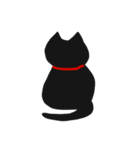 ぱっかーん 黒猫（個別スタンプ：39）