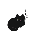 ぱっかーん 黒猫（個別スタンプ：40）
