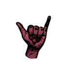 Please look my gesture（個別スタンプ：6）
