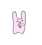 ぶちゃウサギ（個別スタンプ：6）
