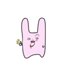 ぶちゃウサギ（個別スタンプ：7）