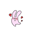 ぶちゃウサギ（個別スタンプ：12）