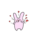 ぶちゃウサギ（個別スタンプ：13）