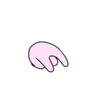 ぶちゃウサギ（個別スタンプ：24）
