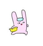 ぶちゃウサギ（個別スタンプ：28）